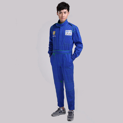 重慶藍(lán)色長(zhǎng)袖汽修工作服套